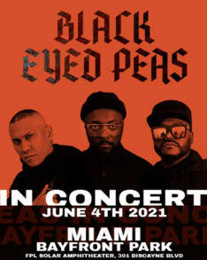 Black Eyed Peas Live - Bayfront Park Miami